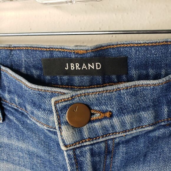 Revolve J Brand Rival Cropped Ellis Straight Skinny Jeans - Picture 3 of 16